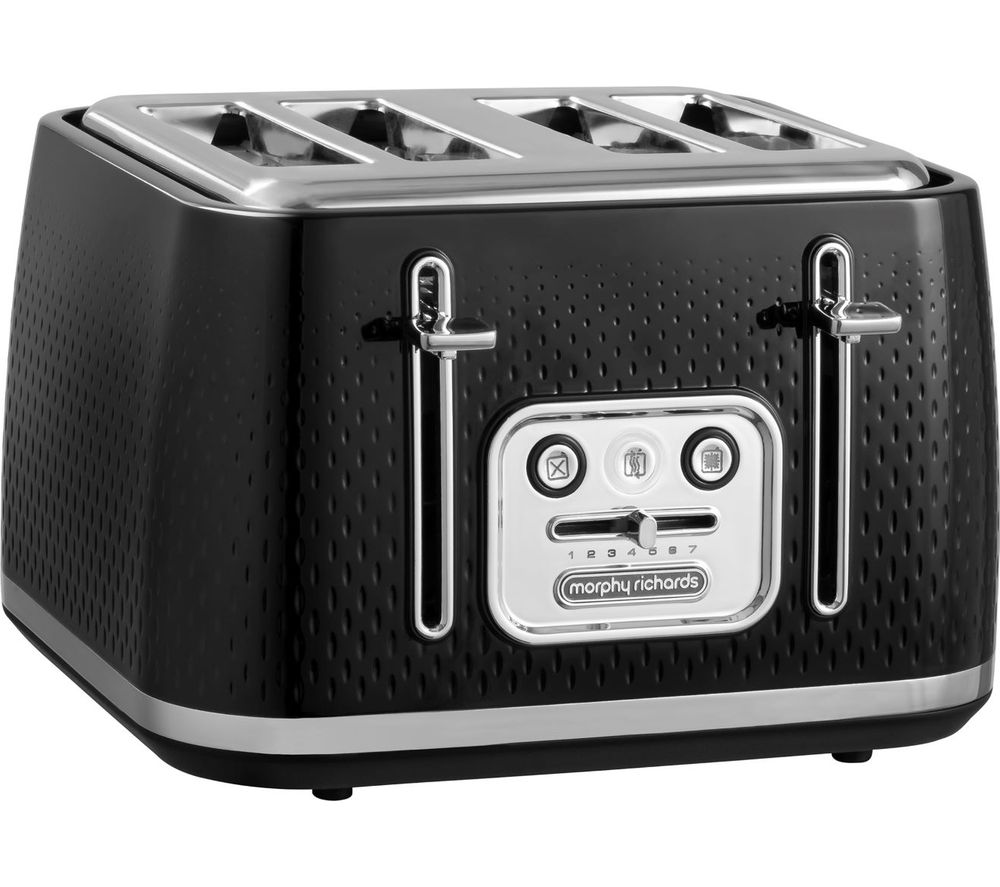 Morphy Richards 4 Slice Verve Toaster Black 243010