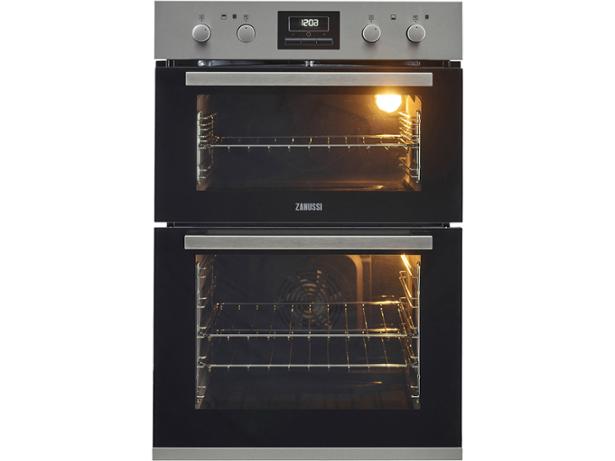 zanussi double oven zod35661xk