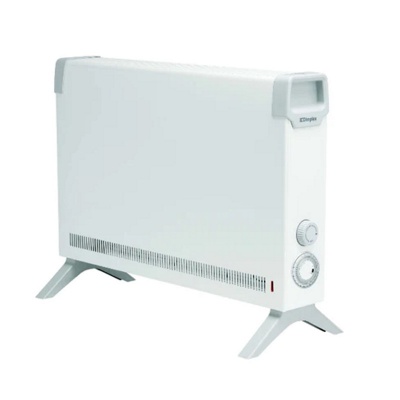 Delonghi Dragon-4 TRD4 1025T Oil Filled Radiator with Timer, 2.5 Kilowatt -  White 220 VOLTS NOT FOR USA