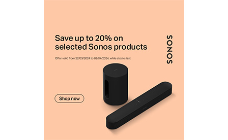 Sonos – Save up to 20% of selected products