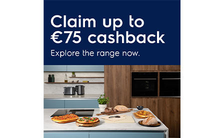 Claim up to €75 on selected Electrolux appliances