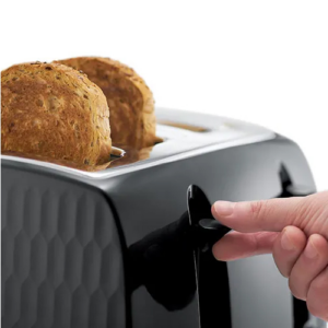 Russell Hobbs Honeycomb 4 Slice Toaster Black 26071 Dominic Smith Electrical