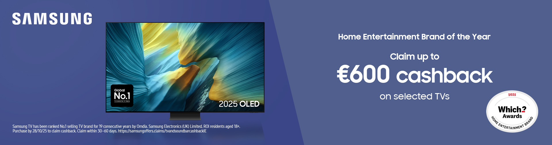 Samsung October Cashback